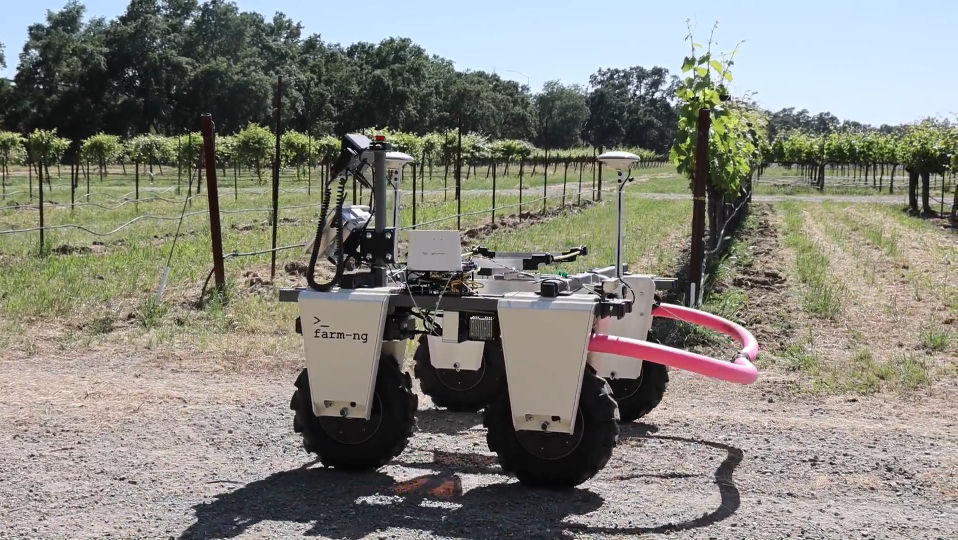 Robot in field