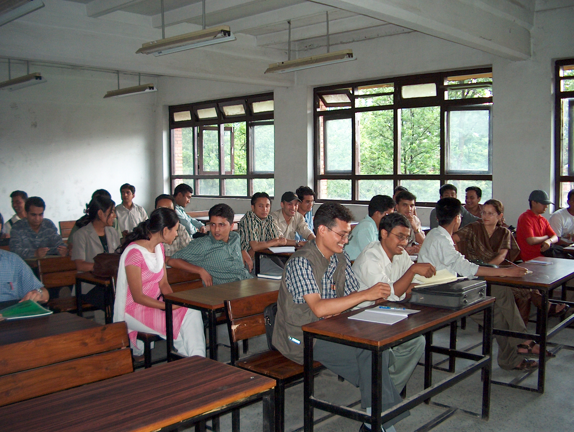 students in classroom