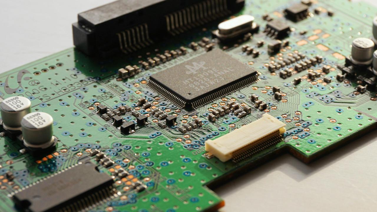 Computer Chip Circuit