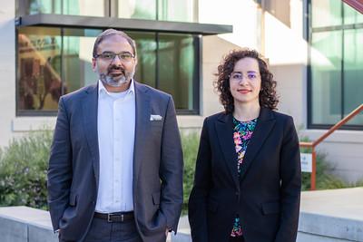 Co-PI Irfan Siddiqi and Marina Radulaski