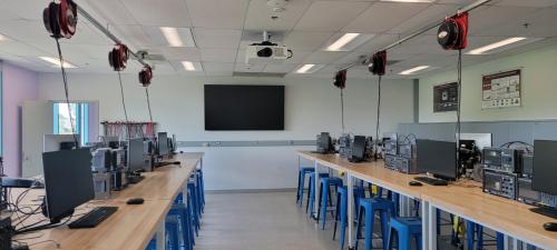 image of lab room