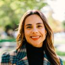 Undergraduate Program Coordinator headshot image, blurred background